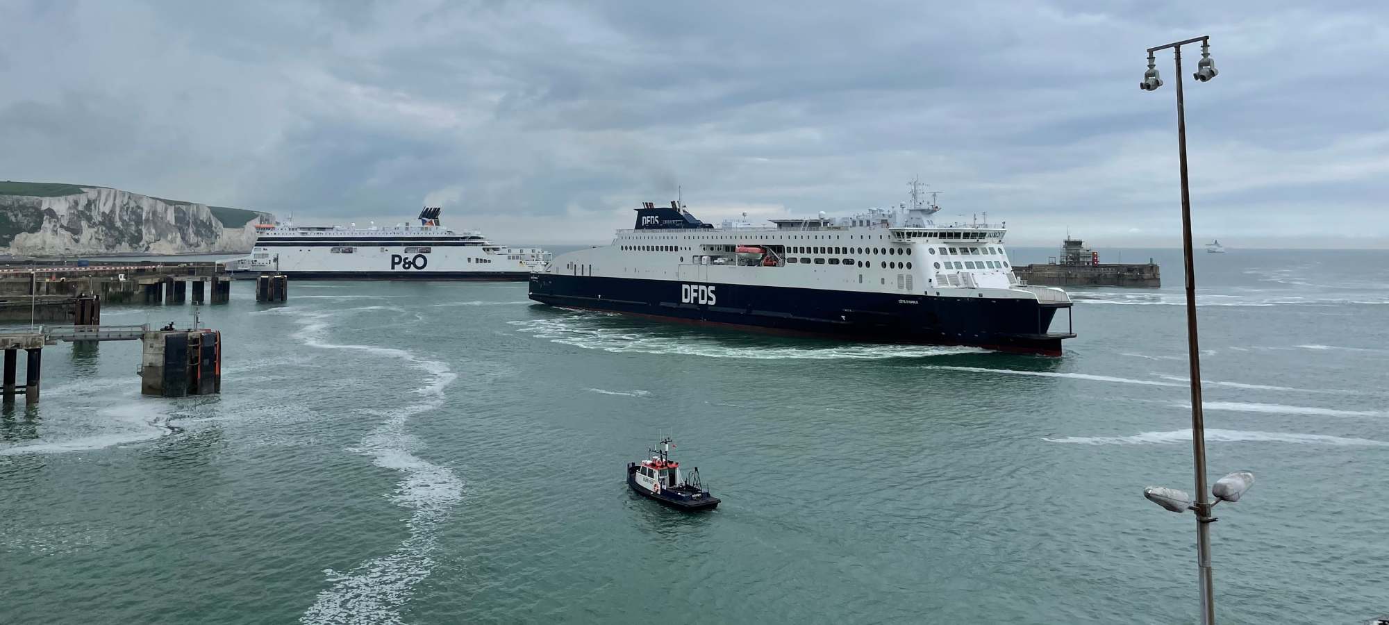 Ferry from Dover to Bruges