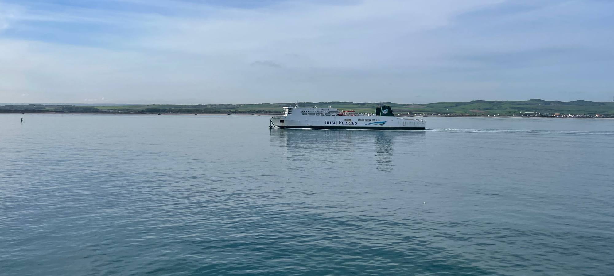 Ferry from London to Zeebrugge