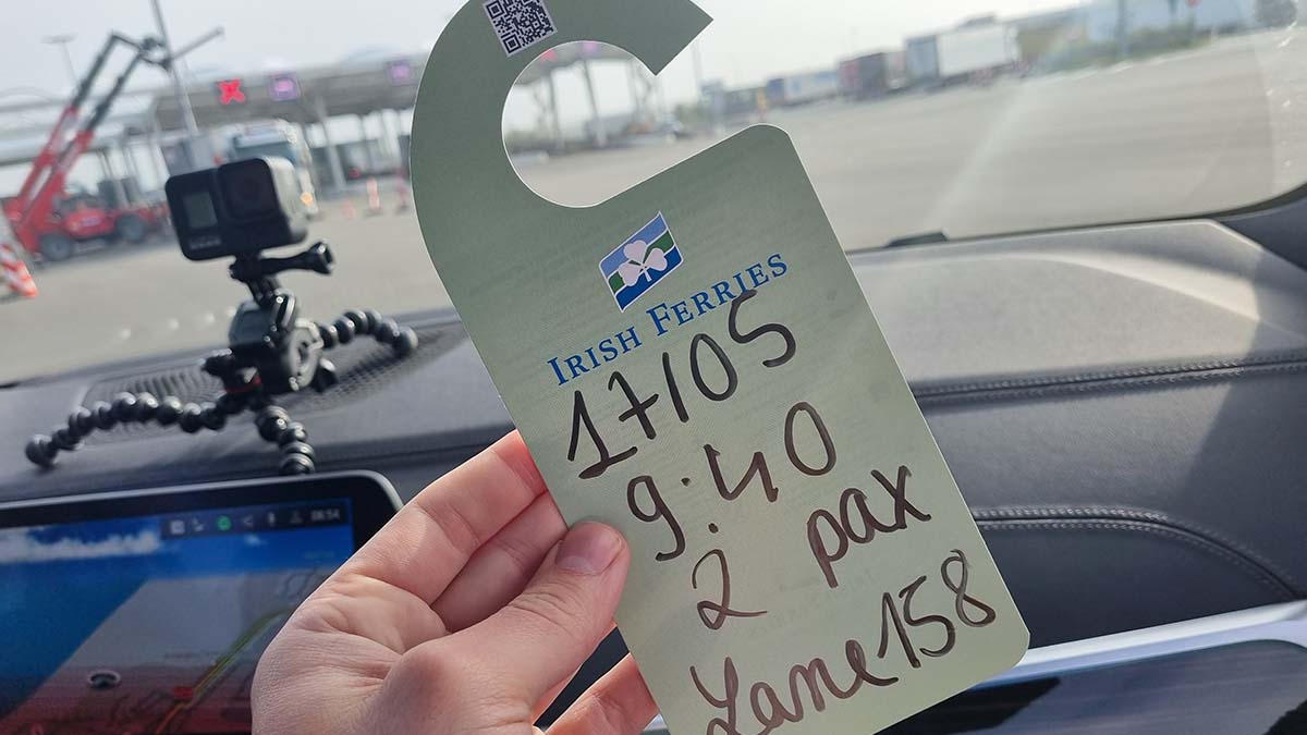 On board with Irish Ferries