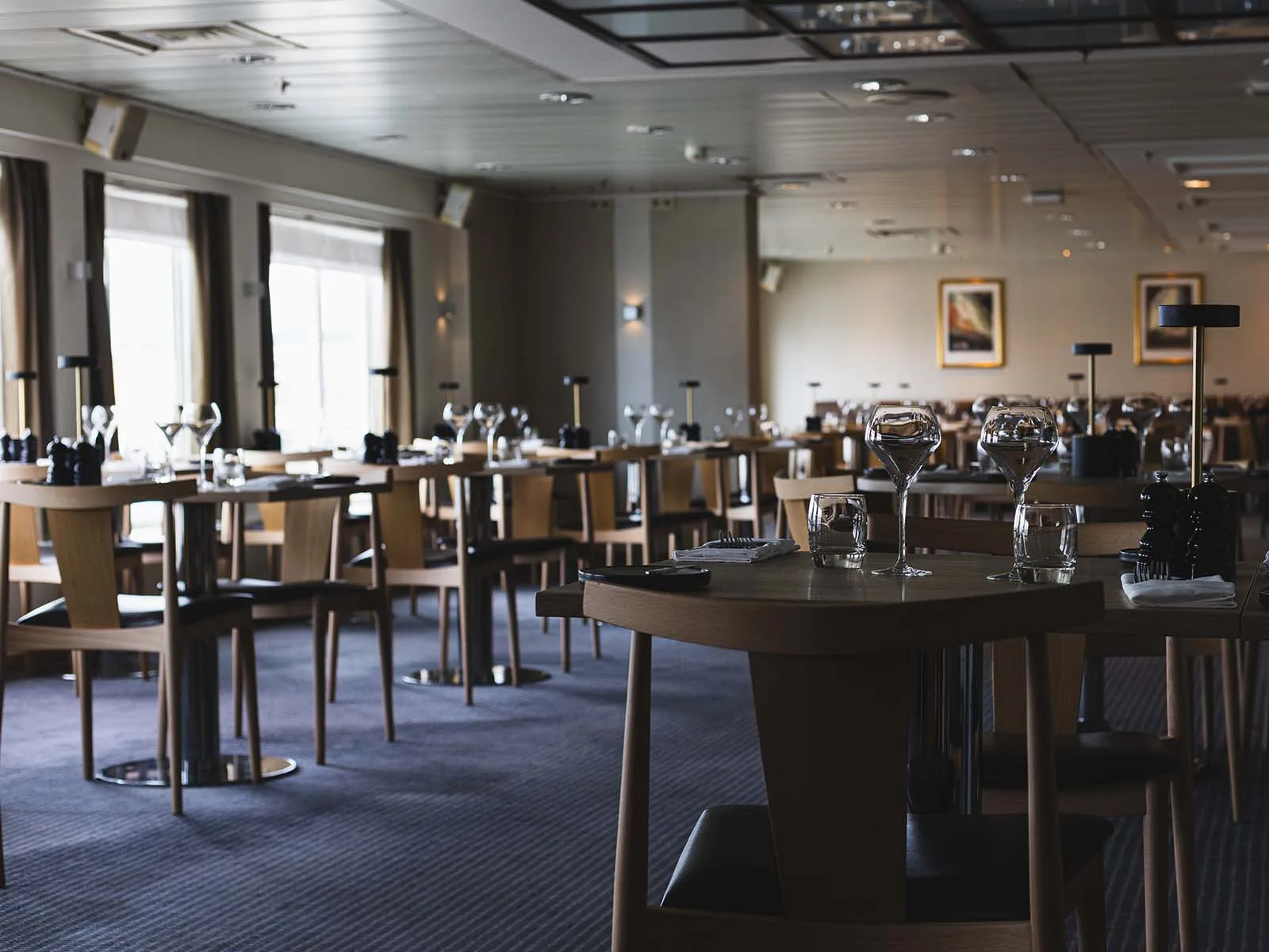 The North Sea Bistro dining room